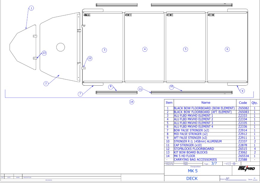 ELEMENT 3 ALU FLOOR BOARD MK5 HD - Image 2